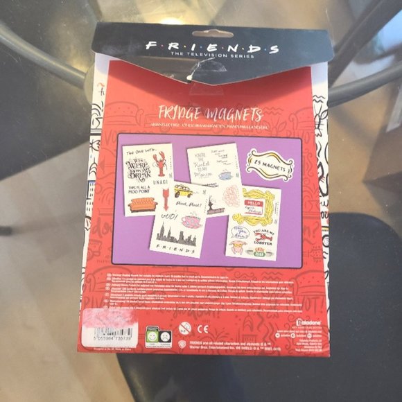 NEW FRIENDS Fridge Magnets 25 magnets in new pack. Never used - Picture 2 of 3